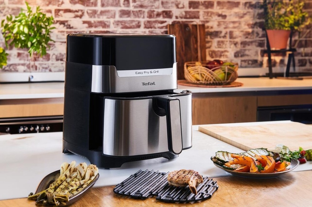 Fritéza teplovzdušná Tefal EY505D15 Easy Fry&Grill 2v1
