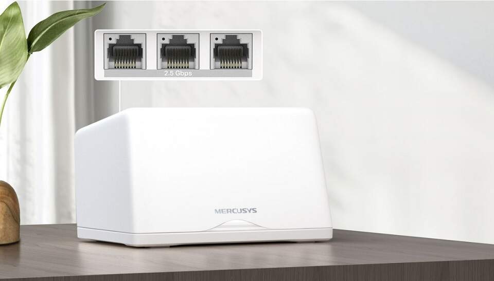Kompletný Wi-Fi systém Mercusys Halo H47BE, WiFi 7 BE9300 Mesh (2-pack) biely Kompletný Wi-Fi systém Mercusys Halo H47BE, WiFi 7 BE9300 Mesh (2-pack) biely