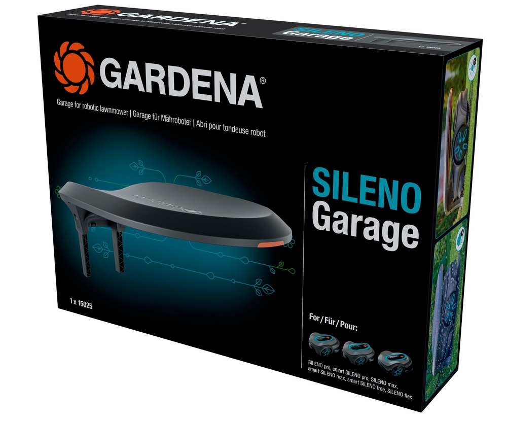 Garáž pre robotickú kosačku Gardena SILENO Pro/Max/Free Garáž Gardena SILENO Pro/Max/Free