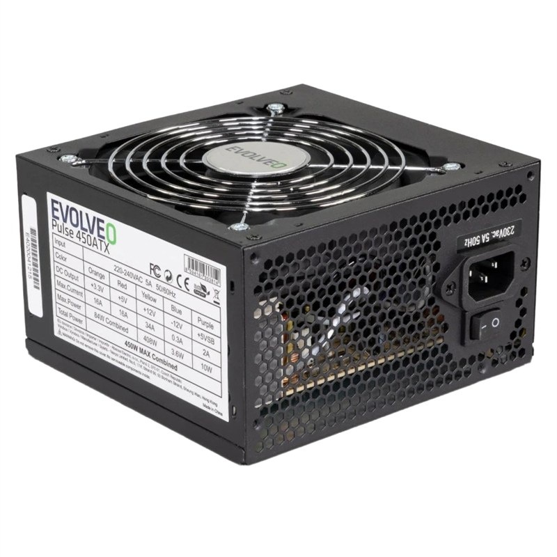 Zdroj Evolveo Pulse 450ATX 450 W