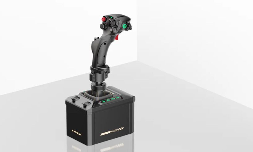 Joystick Moza Racing MHG Flightstick + AB6 Base hliník Joystick Moza Racing MHG Flightstick + AB6 Base hliník
