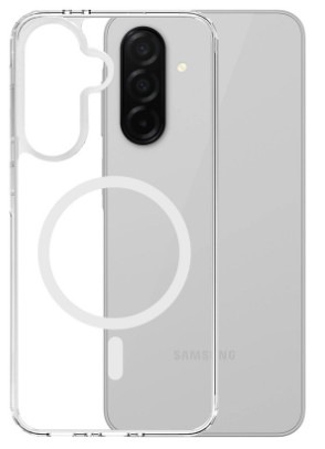 Kryt na mobil 3mk HARDY LiqForce MagCase na Samsung Galaxy A56 - priehľadný