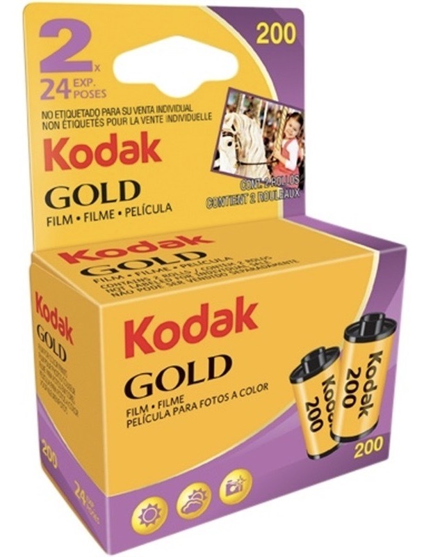 Profesionálny negatívny film Kodak ponúka 2× 24 snímok, vysoká ostrosť