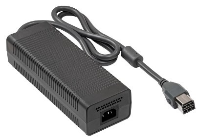 Sieťový adaptér Akyga pre Xbox 360 + Kábel IEC C13 1,2 m