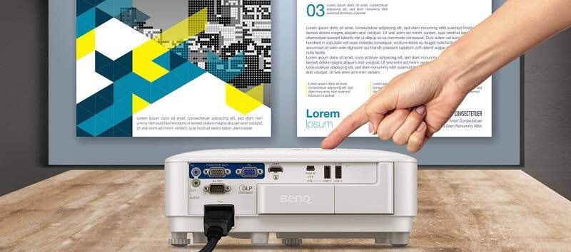 Projektor BenQ EW800ST biely Projektor BenQ EW800ST biely