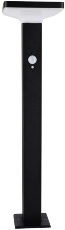 Vonkajšie svietidlo Tesla Lightning TS501, 50cm, 400 lúmenov, 3000K, PIR, solárne - čierne