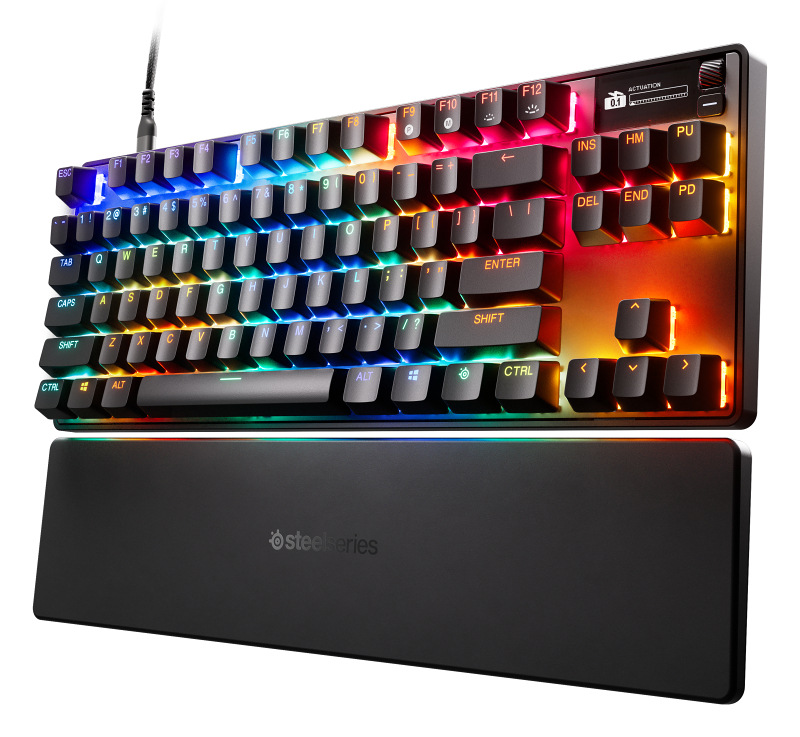Klávesnica SteelSeries Apex Pro TKL Gen 3 US čierna