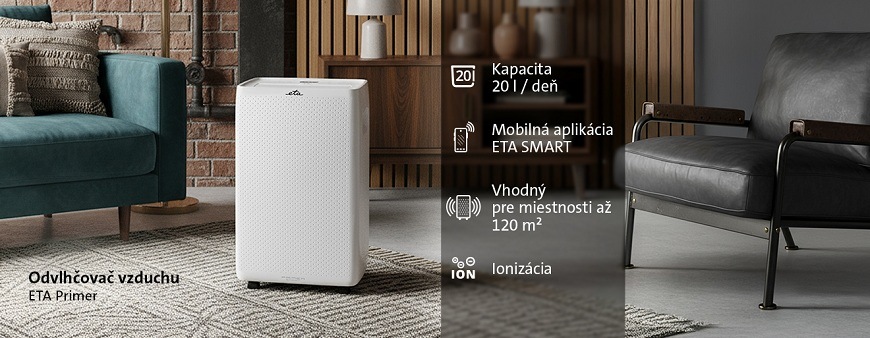 Odvlhčovač ETA Primer 4630 90000 biely