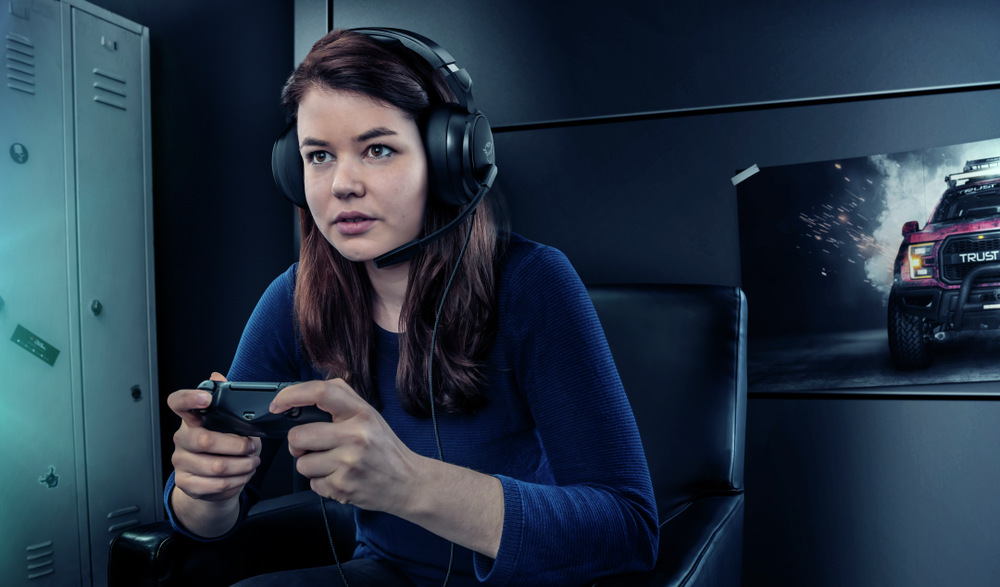 Headset Trust GXT Gaming 433 Pylo čierny