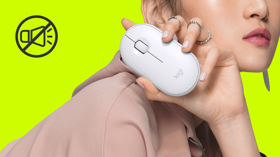 Myš Logitech Pebble M350 ružová