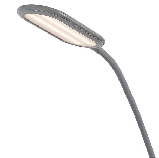 Stojacia lampa Rabalux Adelmo 74010 sivá Stolná LED lampička Rabalux Adelmo 74010 - šedá