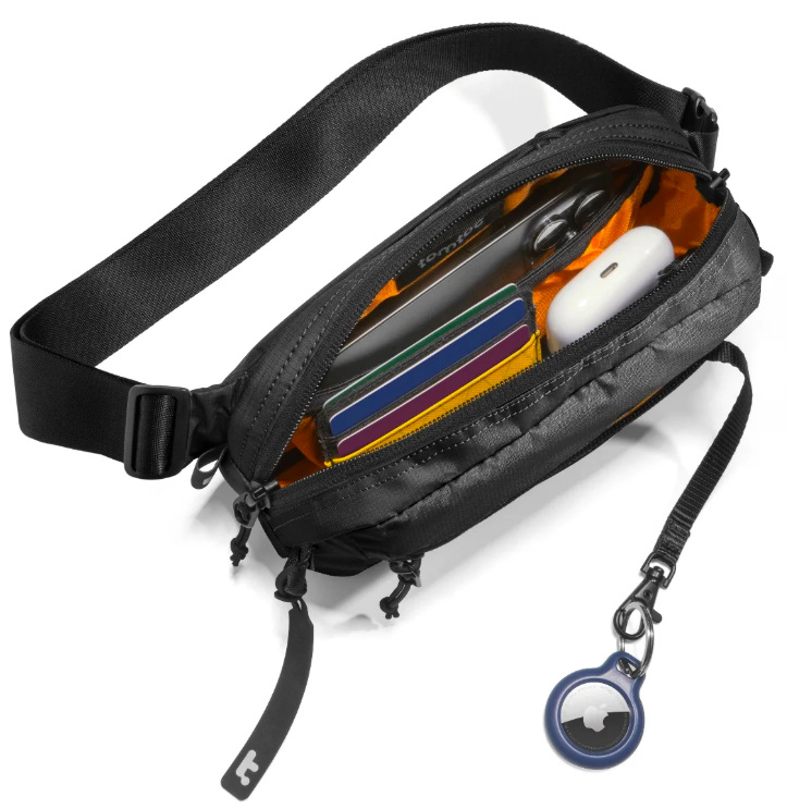 Taška cez rameno tomtoc Aviator - T33 Chest Bag S čierna Taška cez rameno tomtoc Aviator - T33 Chest Bag S - čierna