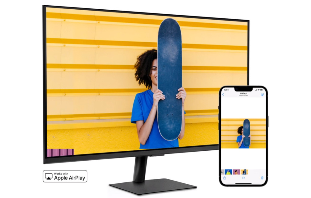 Monitor Samsung Smart M7 čierny Samsung Smart Monitor M7 43