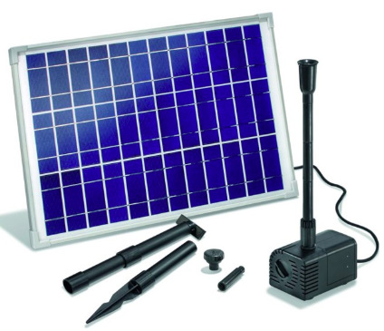 Fontána pre jazierka Heissner SP1000-00 1000 l/h solar