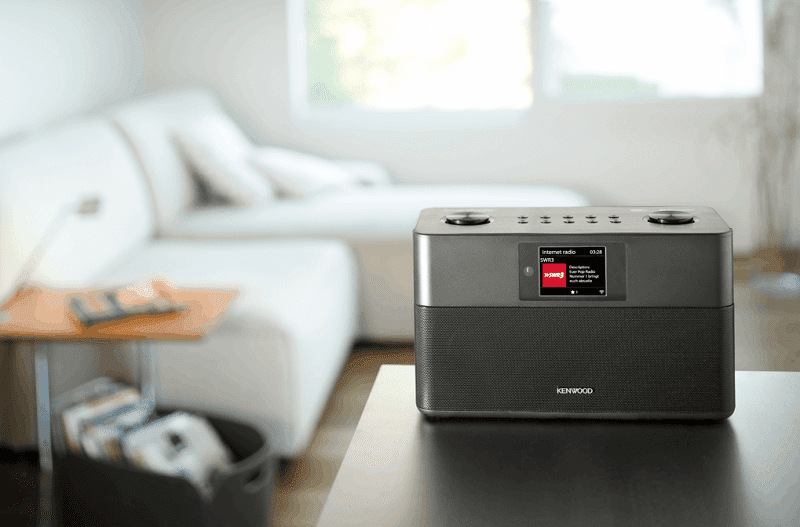 Internetový rádioprijímač s DAB+ KENWOOD CR-ST100S čierny Internetový rádioprijímač s DAB+ KENWOOD CR-ST100S čierny