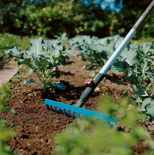 Hrable Gardena Combisystem, 36 cm zelené