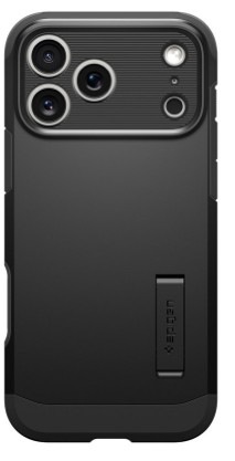 Kryt na mobil Spigen Tough Armor T MagSafe na Apple iPhone 17 Pro v čiernej farbe