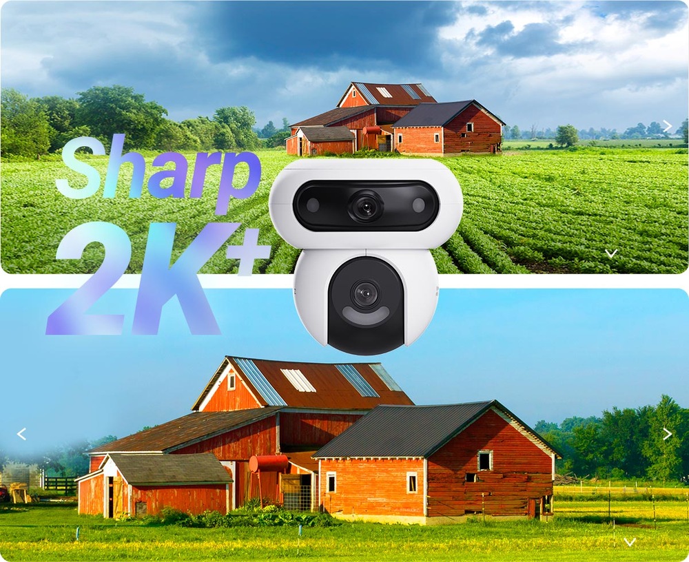 IP kamera EZVIZ PTZ/Dual H90 (4MP+4MP) biela EZVIZ PTZ/Dual H90 natáča do kvality 2K