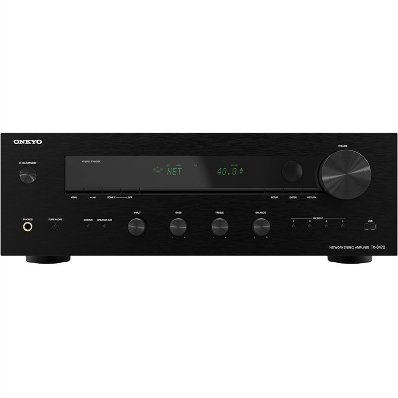 Zosilňovač Onkyo TX-8470, DAB+ s výkonom 110 W
