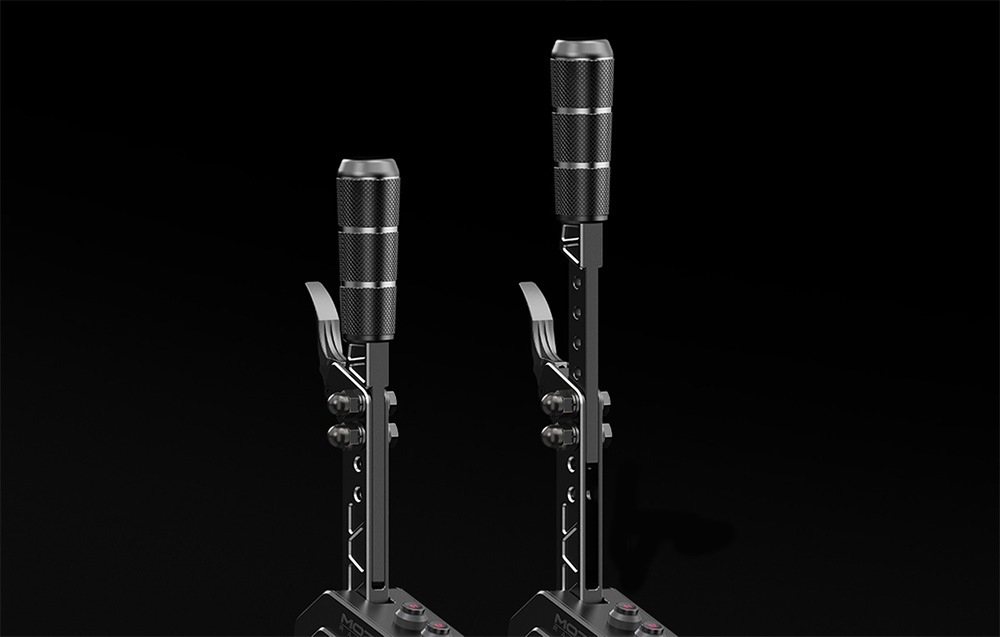 Radiaca páka Moza Racing SGP hliník Radiaca páka Moza Racing SGP ťaží aj z prispôsobiteľnej ergonómie