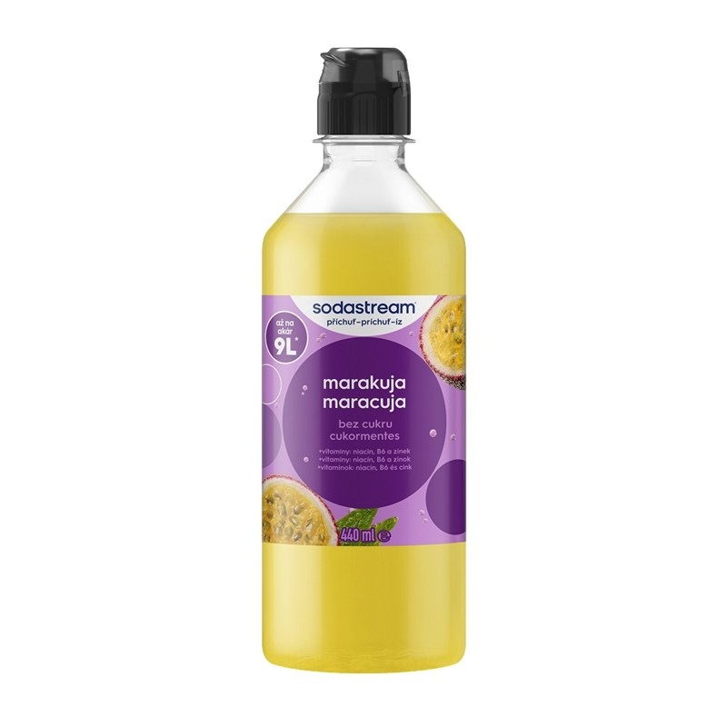 Príchuť pre perlivú vodu SodaStream DC Maracuja Zero 440 ml