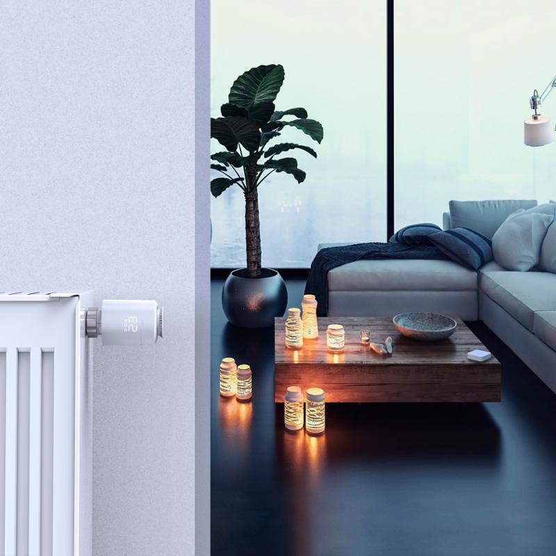 Bezdrôtová termohlavica Hama SMART set pre reguláciu vykurovania, centrála + 2x hlavica