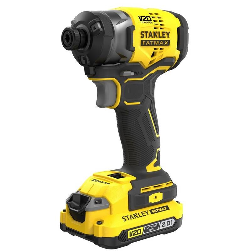 Rázový skrutkovač Stanley SFMCF820D2K-QW 1/4 Uťahovák rázový Stanley SFMCF820D2K-QW 1/4