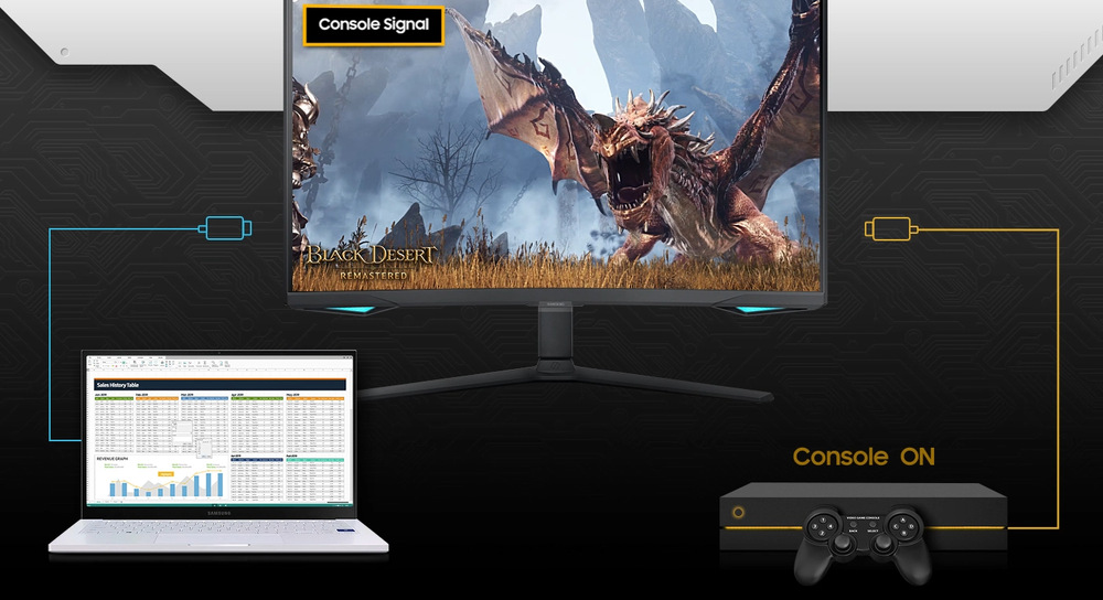 Monitor Samsung Odyssey G7 Neo čierny Monitor Samsung Odyssey G7 Neo čierny