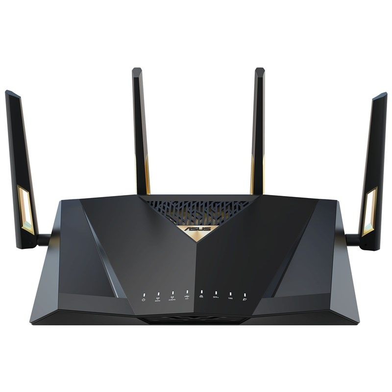 Router Asus RT-BE88U v čiernom prevedení