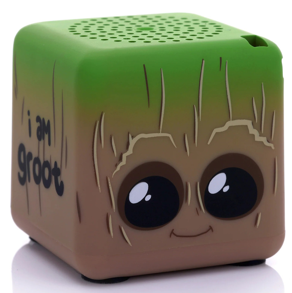 Prenosný reproduktor Bitty Boomers Bitty Box Marvel Groot zelený/hnedý