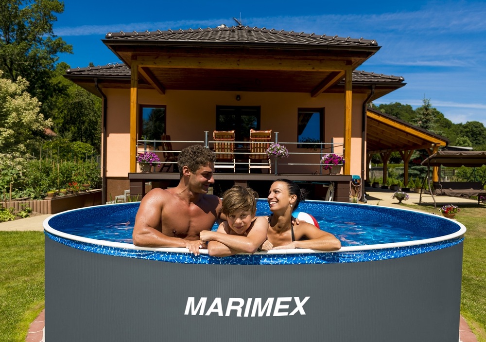 Bazén kruhový Marimex Orlando 4,57 x 1,07 m sivý Bazén kruhový Marimex Orlando 4,57 x 1,07 m sivý