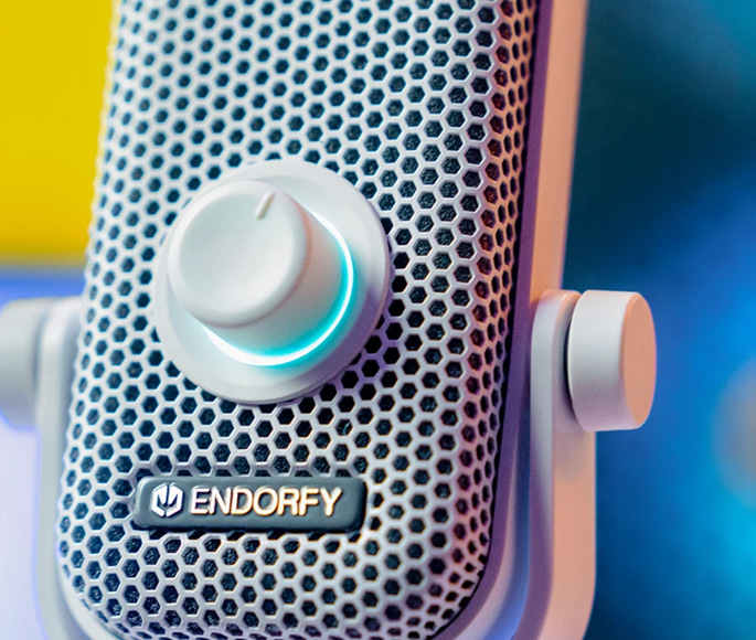 Mikrofón ENDORFY Solum Voice S Onyx biely