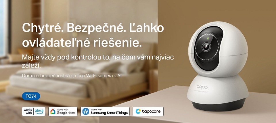 IP kamera TP-Link TC74 biela