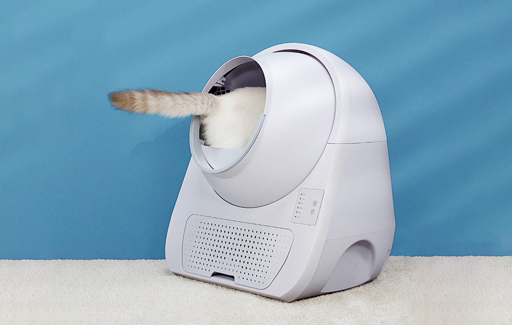 Inteligentná toaleta Catlink Scooper Young Version biely Múdra toaleta Catlink je vysoko utesnená, takže účinne zabraňuje šíreniu zápachu