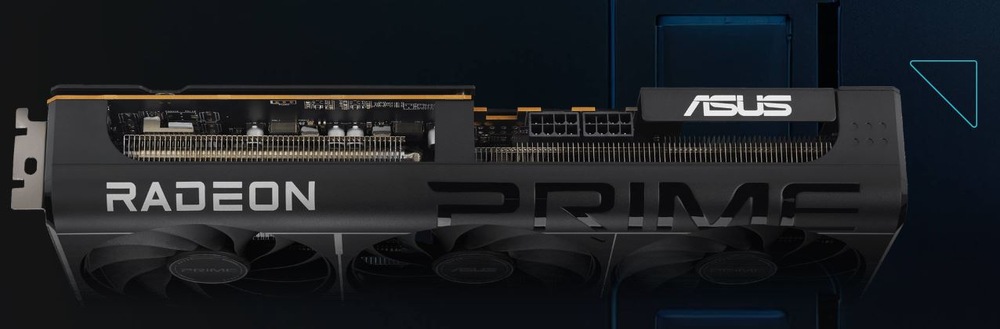 Grafická karta Asus AMD Radeon RX 9070 Prime OC EVO 16GB čierna Chladenie VGA Asus AMD Radeon RX 9070 Prime OC EVO 16GB