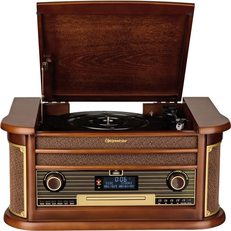 Gramofón s CD Roadstar HIF-1996D+BT, DAB+