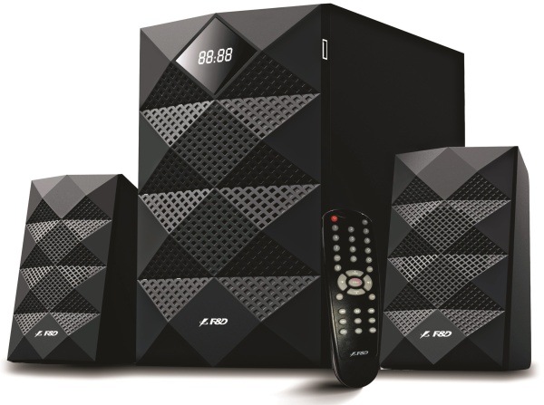 Reproduktory Fenda F&D A180X 2.1, bluetooth, rádio, USB, diaľkové ovládanie čierne Reproduktory Fenda F&D A180X 2.1, bluetooth, rádio, USB, diaľkové ovládanie čierne