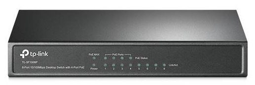 Switch TP-Link TL-SF1008P čierny Switch TP-Link TL-SF1008P čierny