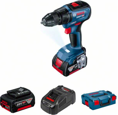 Vŕtací skrutkovač Bosch Professional GSR18V50 Lboxx (s batériou)