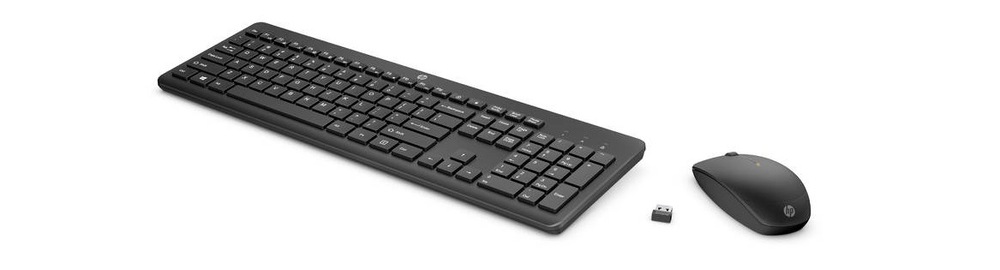 Klávesnica s myšou HP 230, CZ/SK layout čierna
