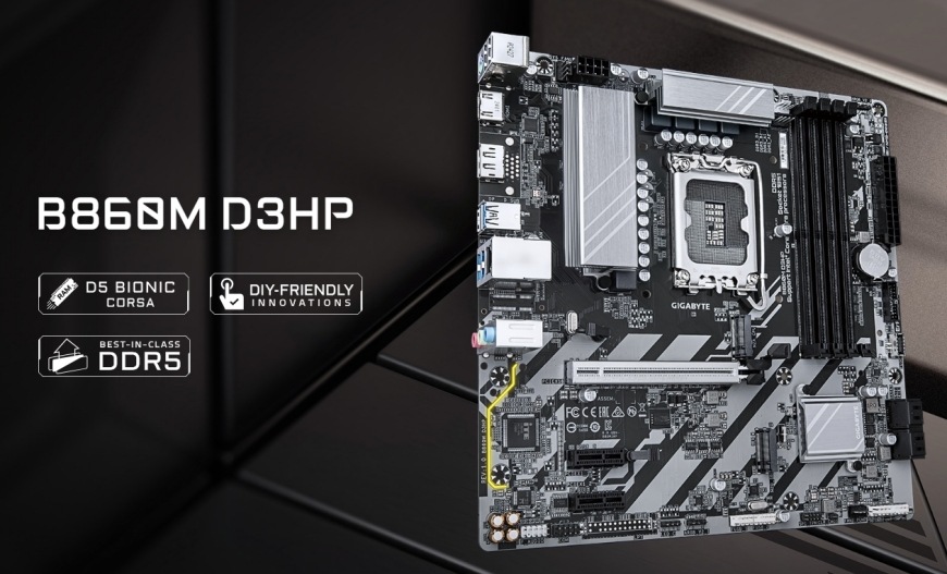 Základná doska GIGABYTE B860M D3HP Základná doska GIGABYTE B860M D3HP