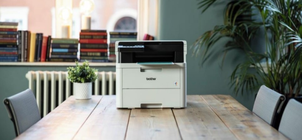 Tlačiareň multifunkčná Brother DCP-L3560CDW biela