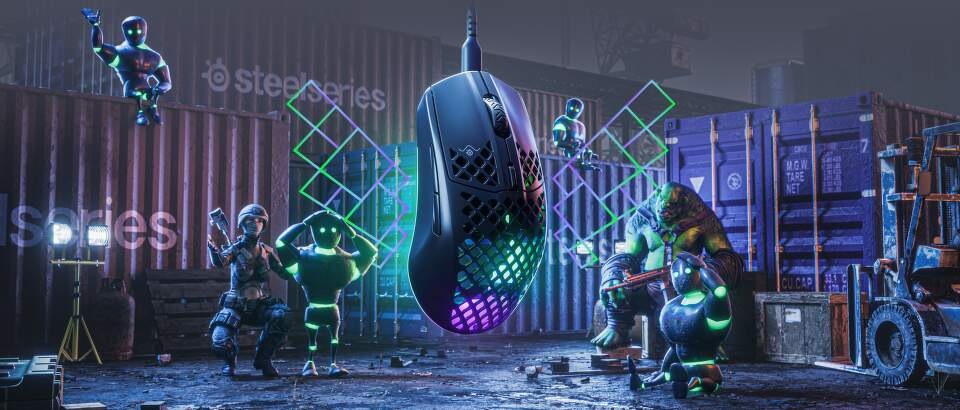 Myš SteelSeries Aerox 3 (2022) čierna Myš SteelSeries Aerox 3 (2022) čierna