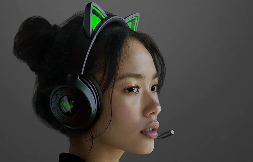 Headset Razer Kraken Kitty V3 X čierny