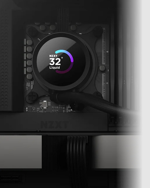 Vodný chladič NZXT Kraken 280 Displej NZXT Kraken 280″ width=