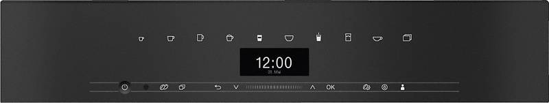Vstavané espresso Miele CVA 7440 OBSW čierny Miele CVA 7440 OBSW, černá