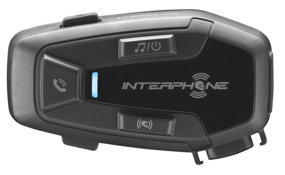Handsfree Interphone U-COM7R pre uzavreté a otvorené prilby čierne