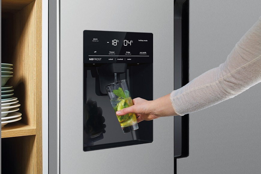 Americká chladnička Gorenje Superior NRR9185ESXL1 nerez Americká chladnička Gorenje NRR9185ESXL1, nerezová, EcoMode
