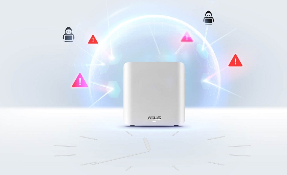 Kompletný Wi-Fi systém Asus ZenWi-Fi BD4 (3-pack) biely
