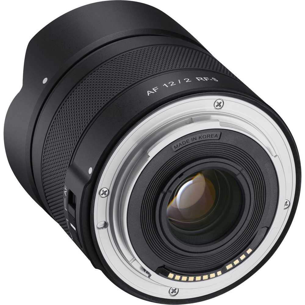 Objektív Samyang AF 12 mm f/2.0 RF-S čierny Objektív Samyang AF 12 mm f/2.0 RF-S čierny